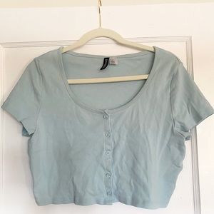 90s style cropped cardigan